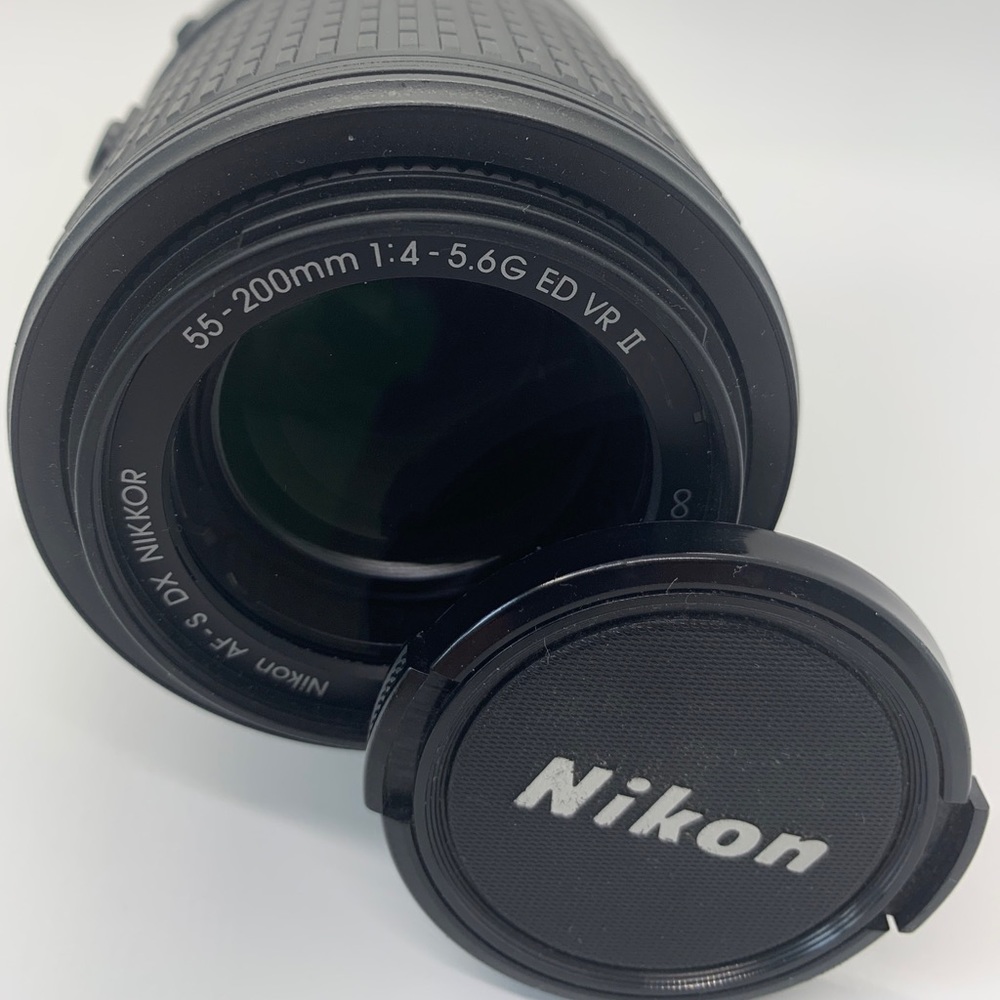 Nikon AF-S NIKKOR 55-200mm f/4-5.6 G II ED DX VR Camera Lens Zoom (Tested)
